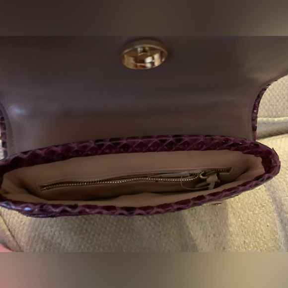 Authentic Chloe Crossbody. NWT. Light purple with dark purple & green accents. - Picture 5 of 12